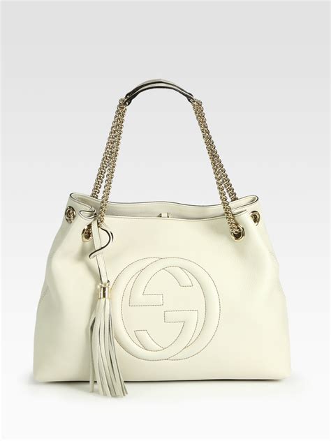 pursevalley gucci soho|Gucci soho shoulder bag white.